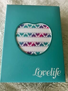 Brand New Neck Massager with Teal Heart Window Gift Box